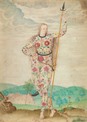 A young daughter of the Picts by Le Moyne de Morgues